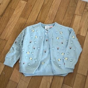 Zara Toddler Cardigan and Sweater tank set.